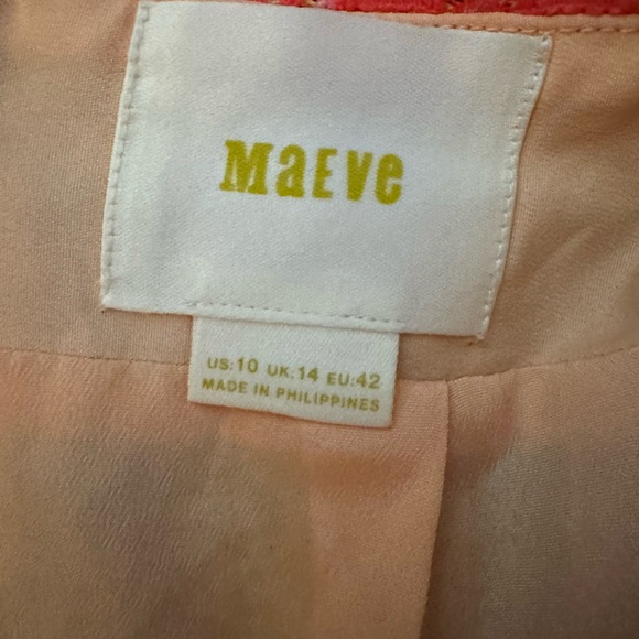 Maeve Peach and Coral Fabric - Picture 2 of 5